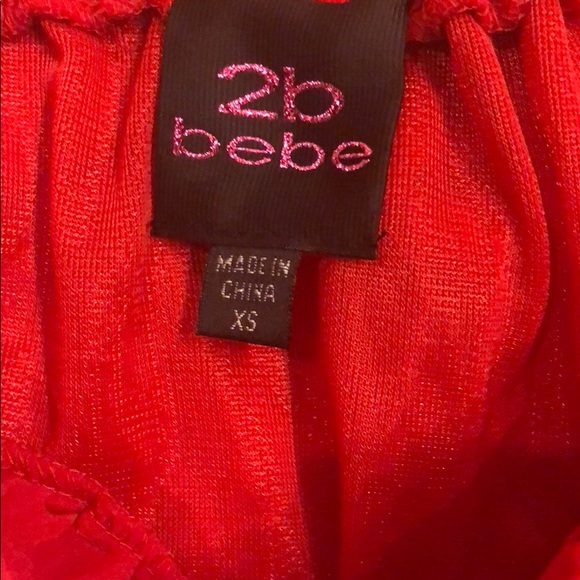 2B Bebe SKIRT SZ XS - Picture 5 of 8